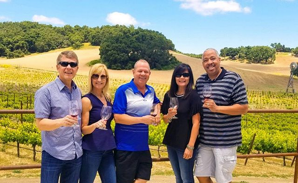 Paso Robles wine tour guests